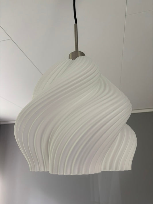Aurora 3D-printad lampskärm
