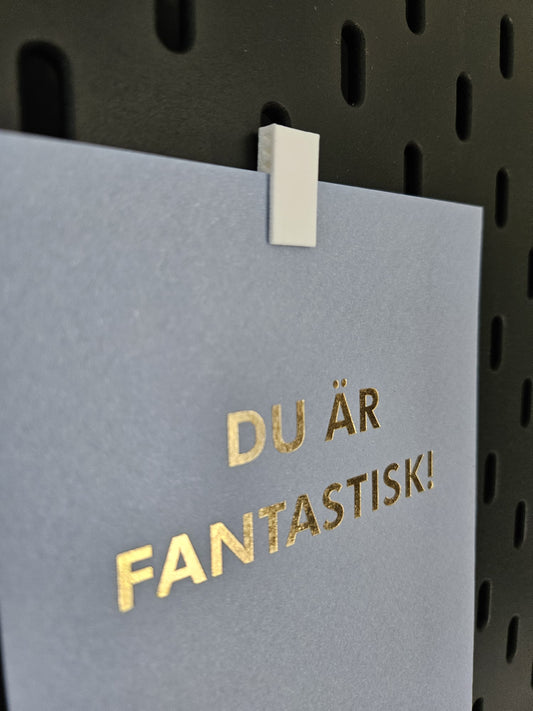 Clips för IKEA SKÅDIS – foton & kort (4-pack)